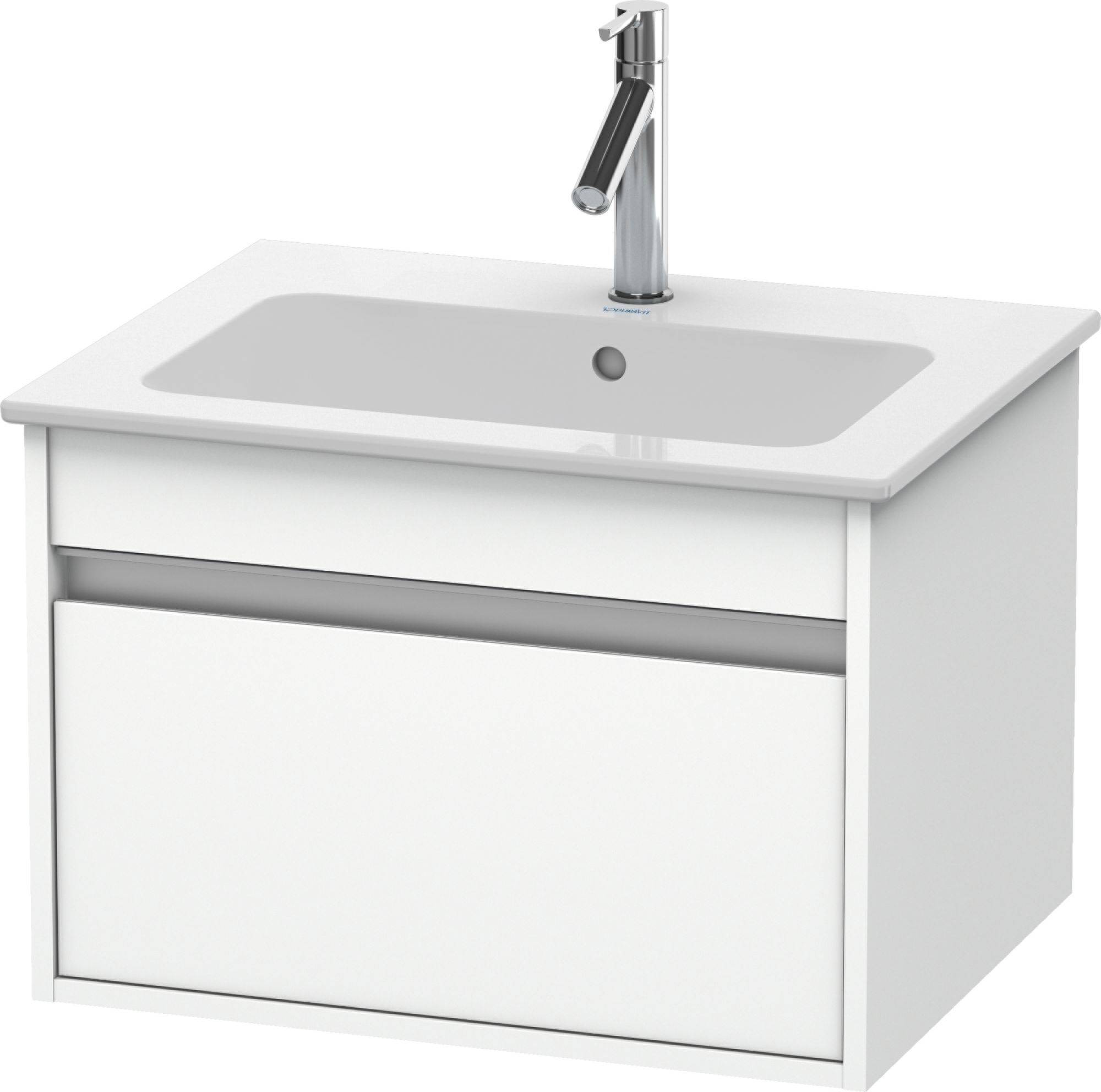 Ketho wall-hung vanity unit KT6418 for Me by Starck washbasin