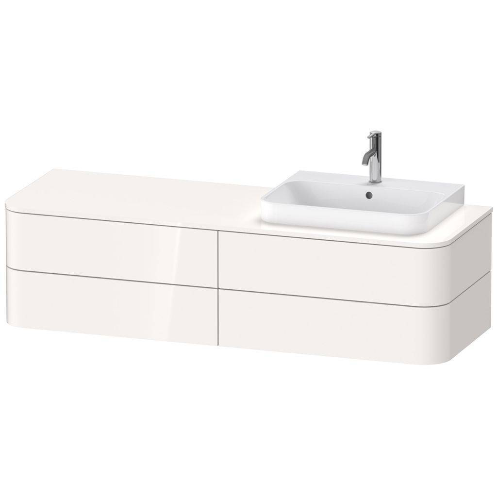 Happy D.2 Plus vanity base for console, 1600 x 550mm