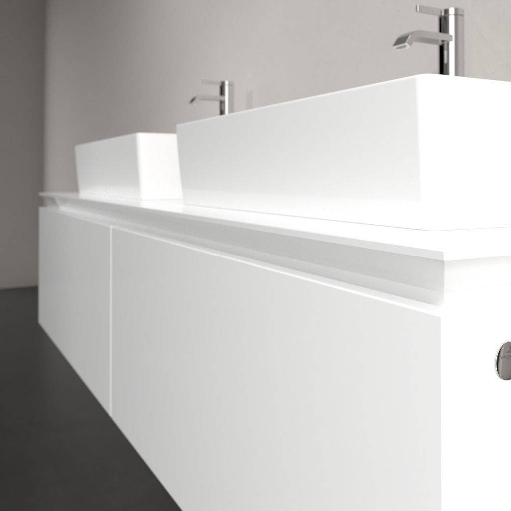 Legato vanity unit 1600x380x500 with 2 pull-outs