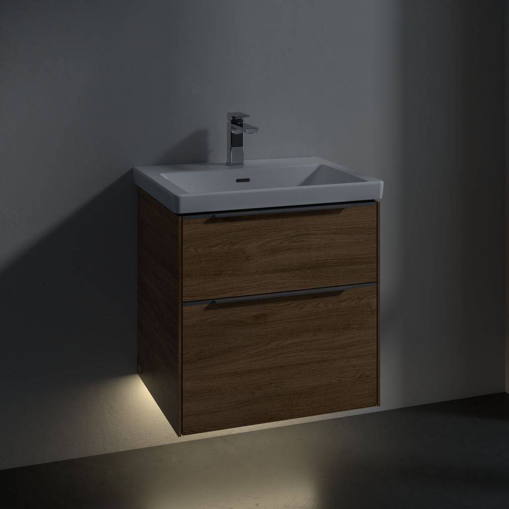 Subway 3.0 vanity unit 572 x 576 x 478mm, with LED lighting