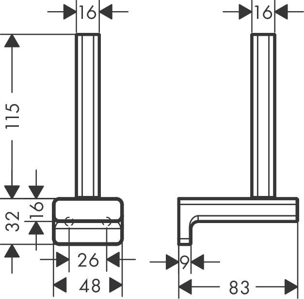 AddStoris Ersatz-Papierrollenhalter