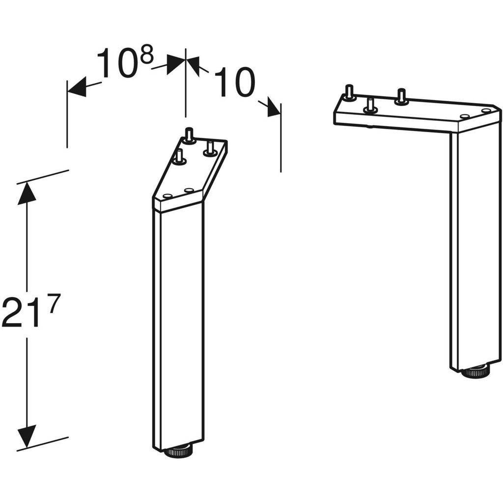 iCon set feet