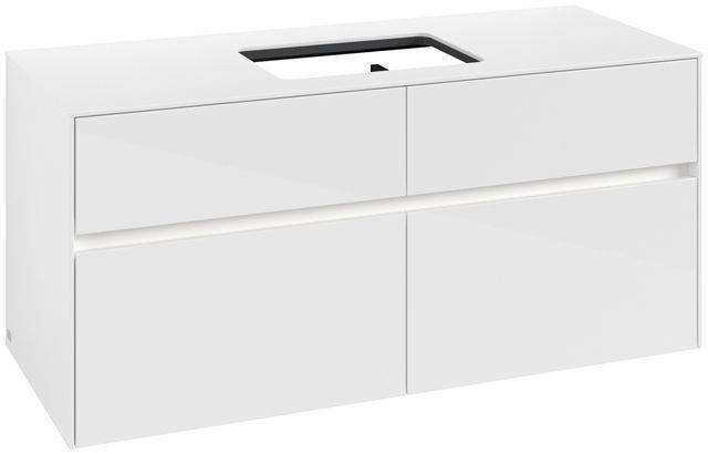 Collaro Waschtischunterschrank 1200 x 500 x 548mm, mit LED Beleuchtung