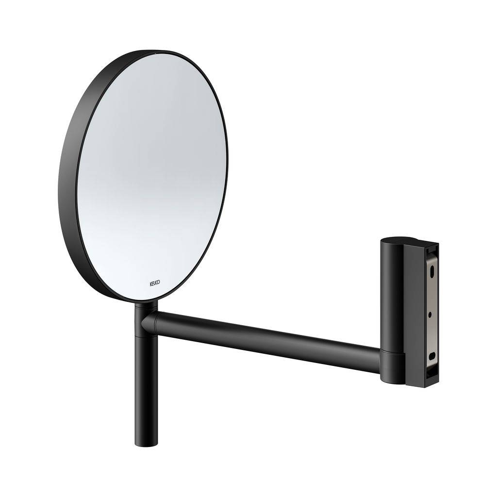 Plan cosmetic mirror for wall mounting