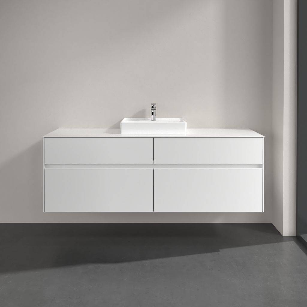 Collaro vanity unit 1600 x 548 x 500mm, with LED lighting