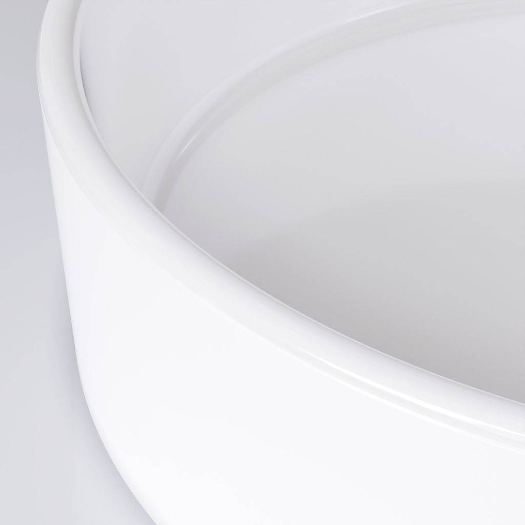 Stageline ceramic countertop washbasin 400mm