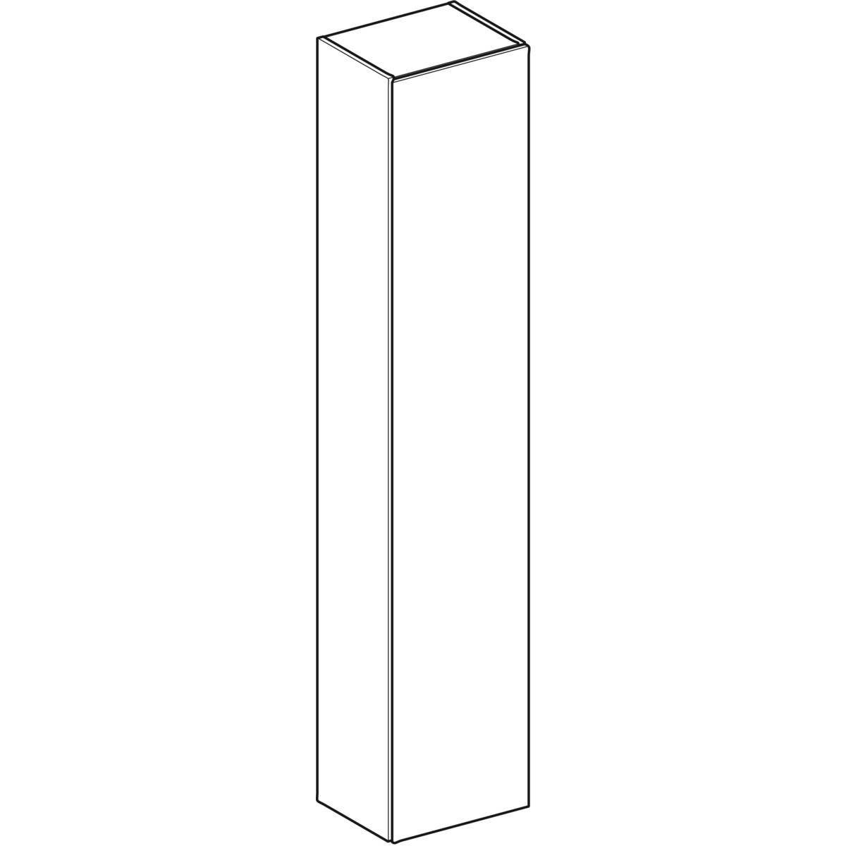 One tall cabinet