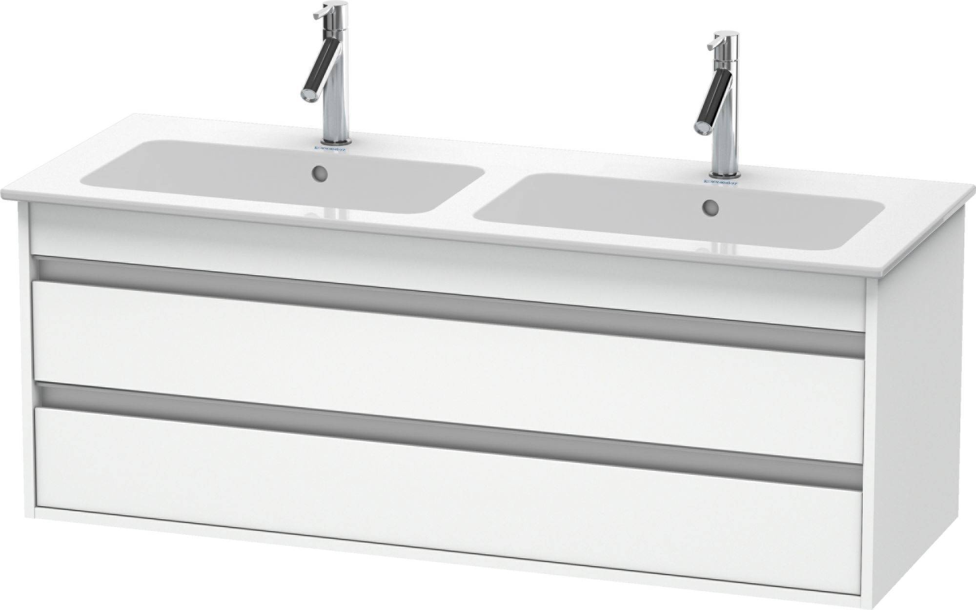 Ketho wall-hung vanity unit KT6432 for Me by Starck washbasin