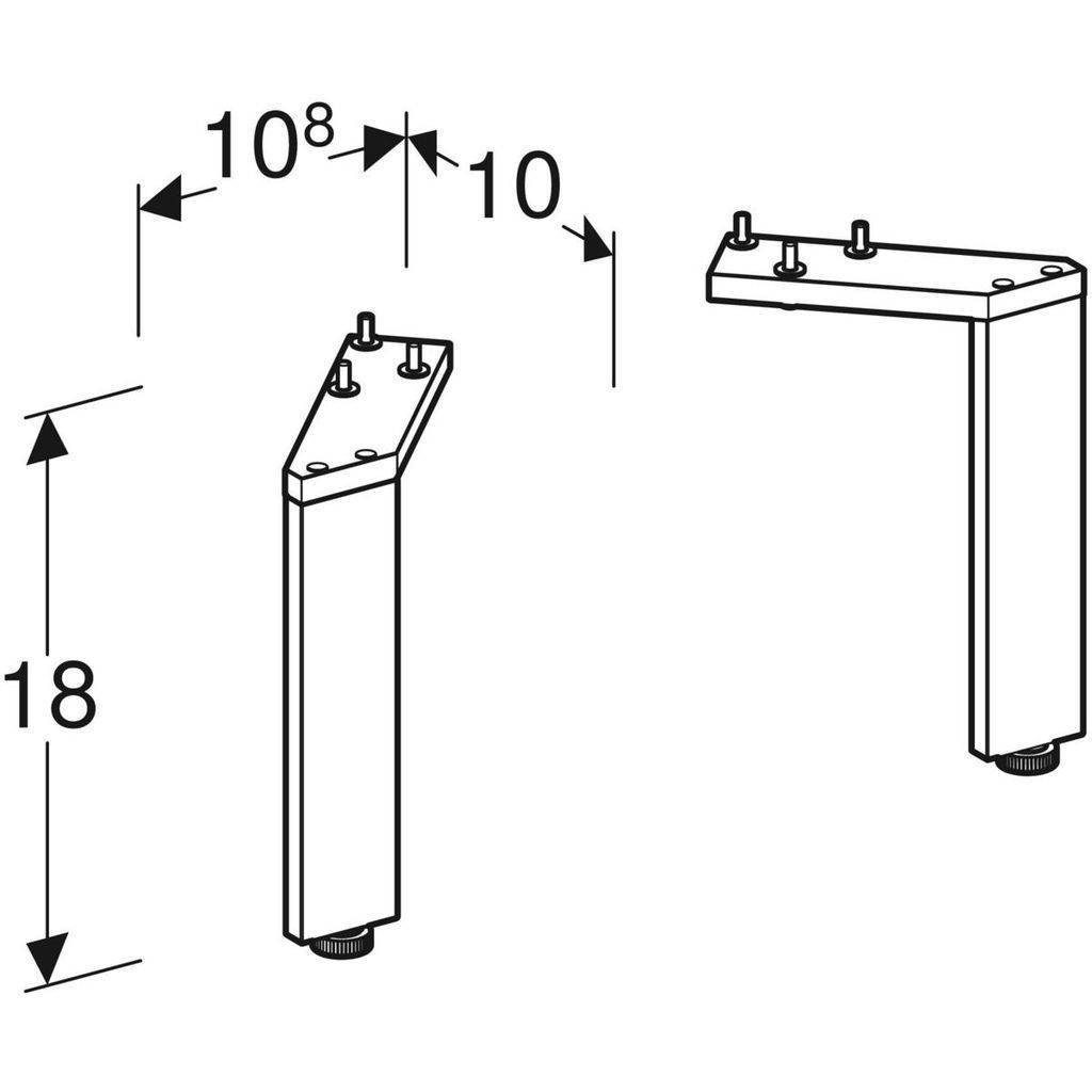 iCon set feet