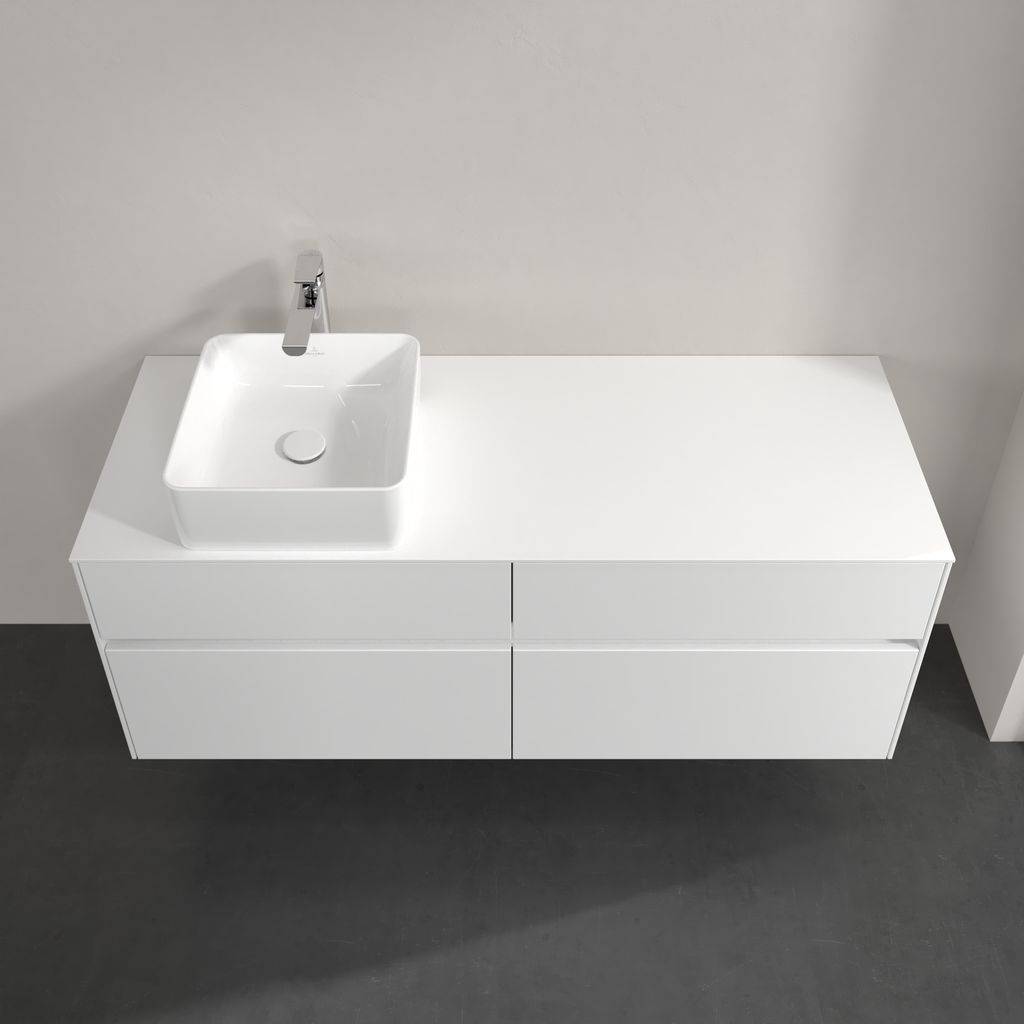 Collaro vanity unit 1400 x 548 x 500mm, with LED lighting