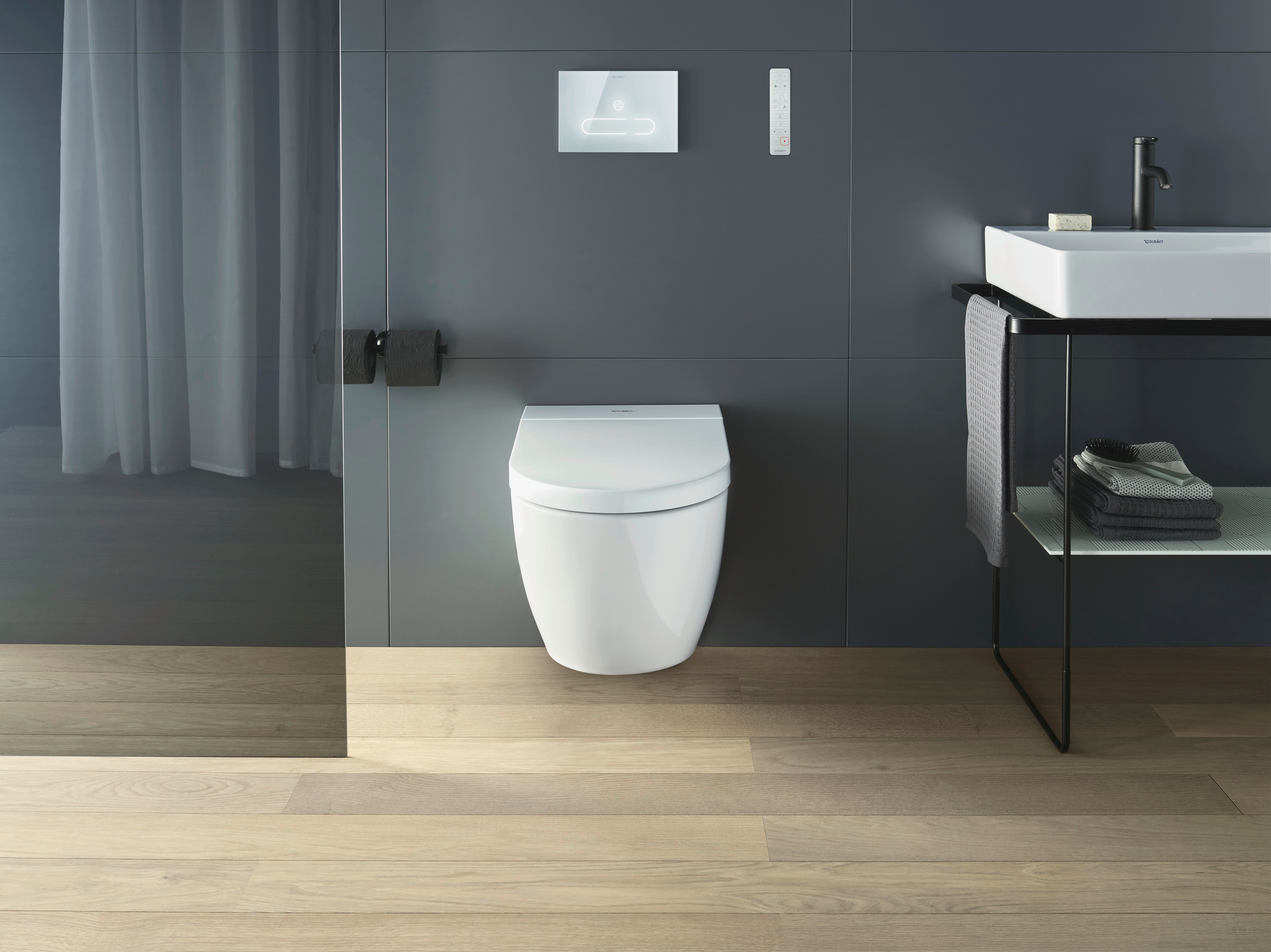 Starck f Plus SensoWash Compact shower toilet