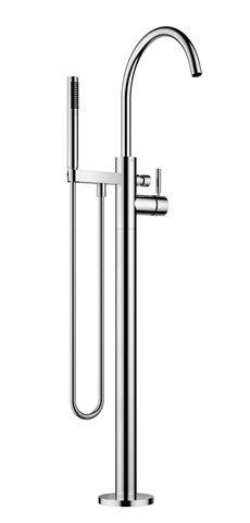 Meta single-lever bath mixer for free-standing installation