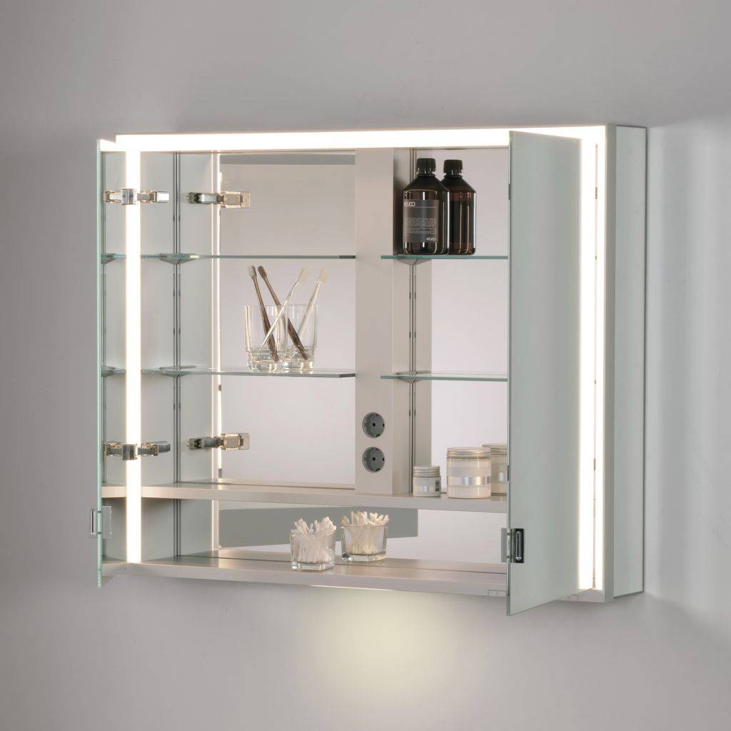 Royal Lumos surface-mounted mirror cabinet 800 x 735 x 165mm