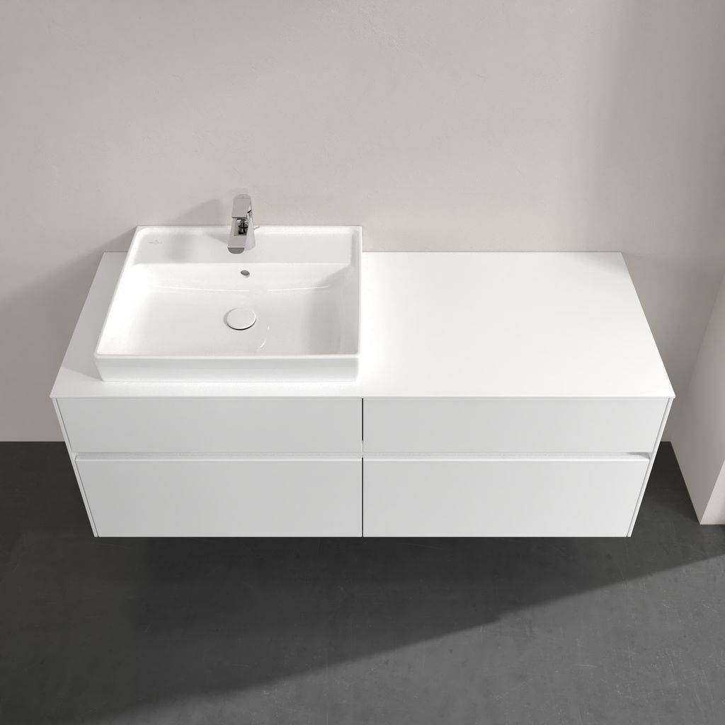 Collaro vanity unit 1400 x 548 x 500mm, with LED lighting