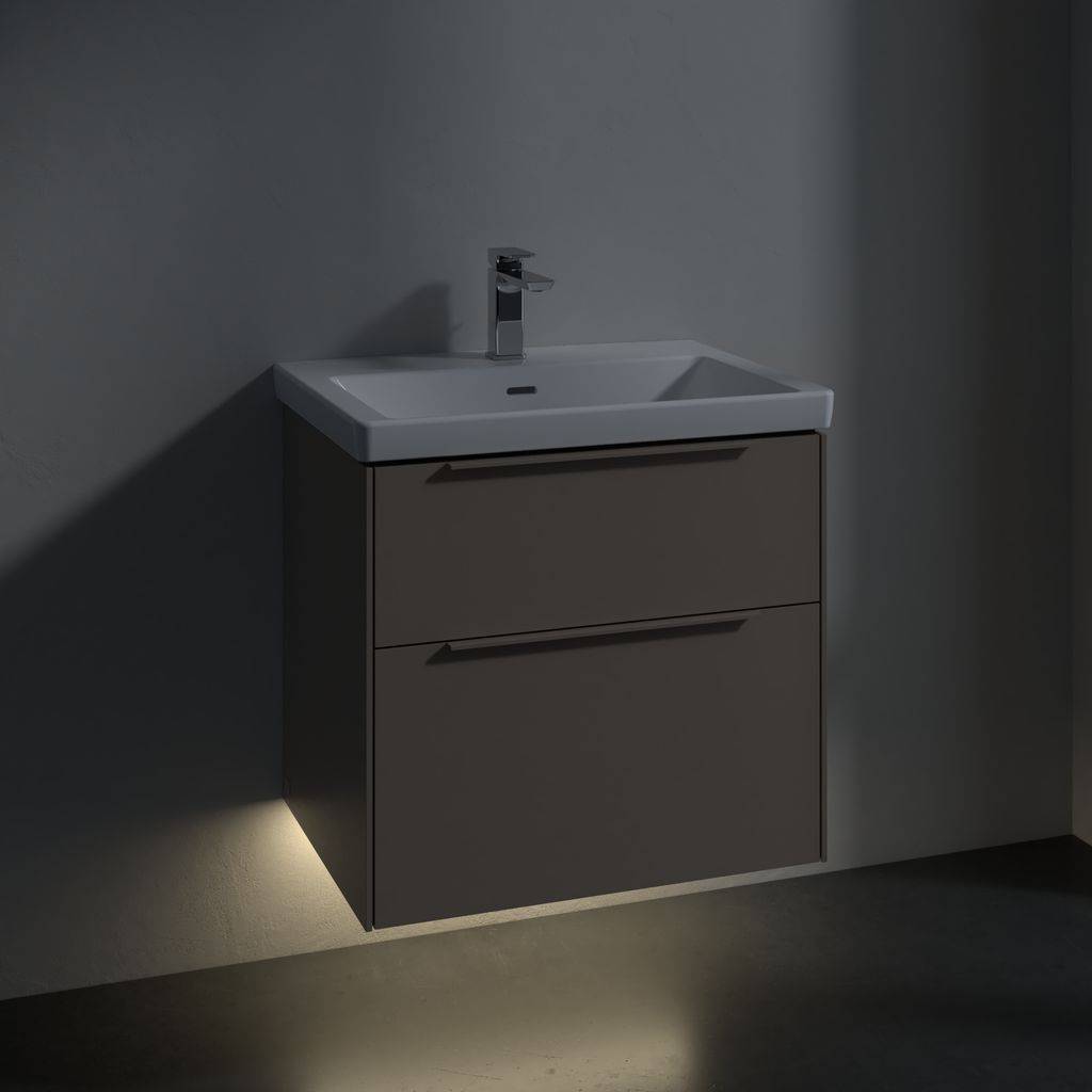 Subway 3.0 vanity unit 622 x 576 x 478mm, with LED lighting