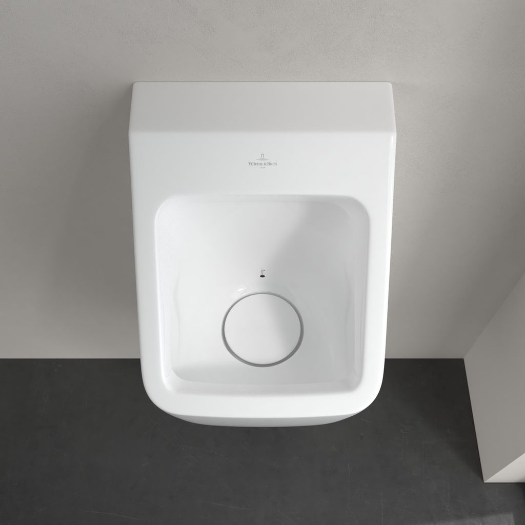 Architectura suction urinal with target object