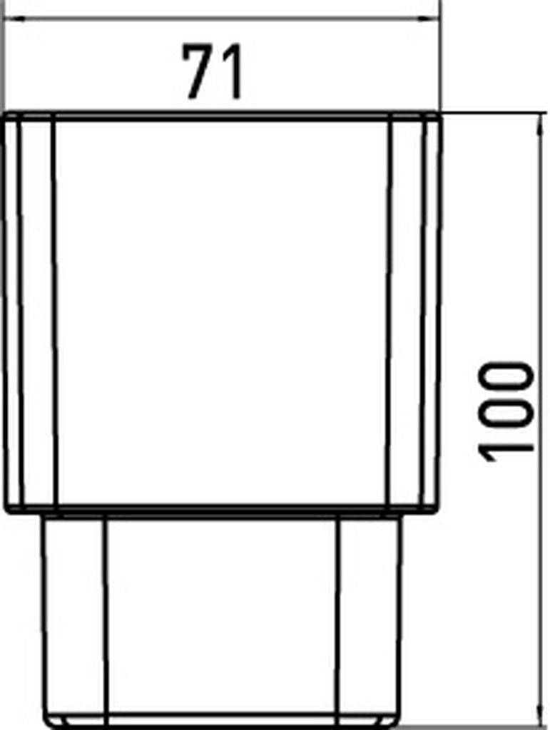 loft mouth inverted glass for railing