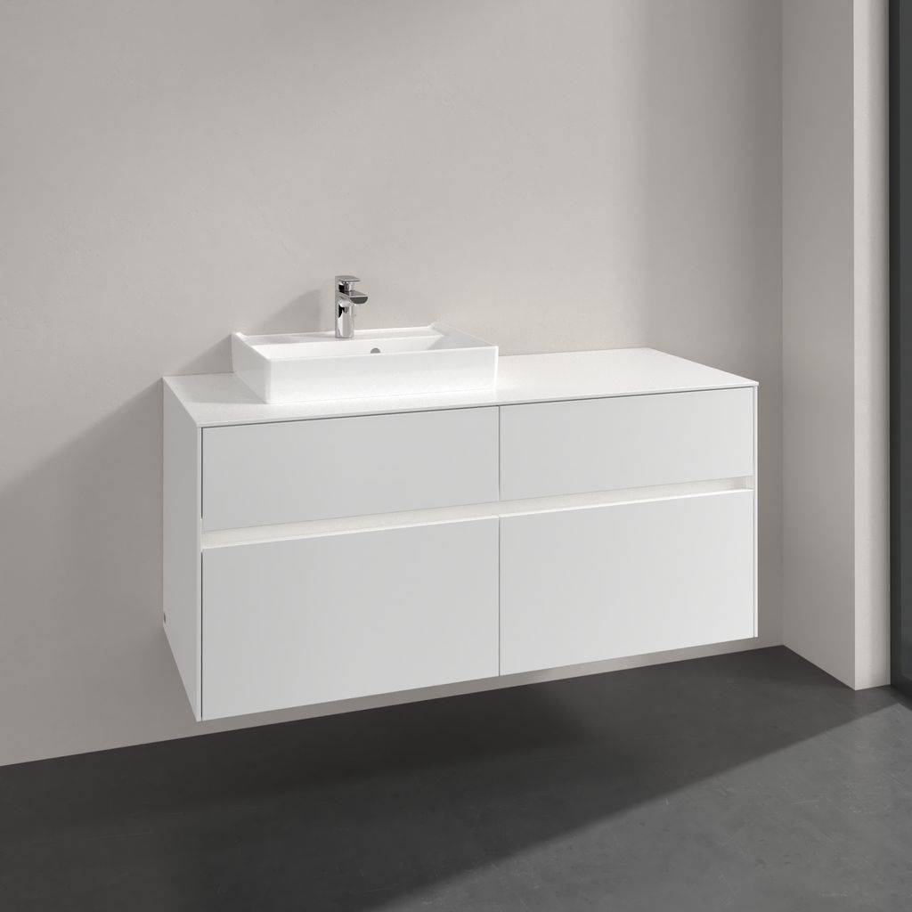 Collaro vanity unit 1200 x 548 x 500mm, with LED lighting