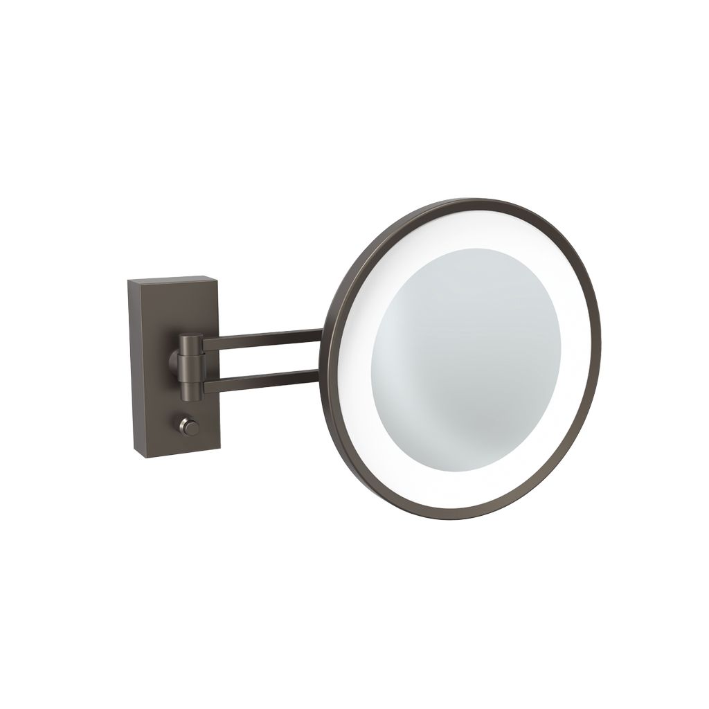 BS 36/V LED wall cosmetic mirror fivefold magnification