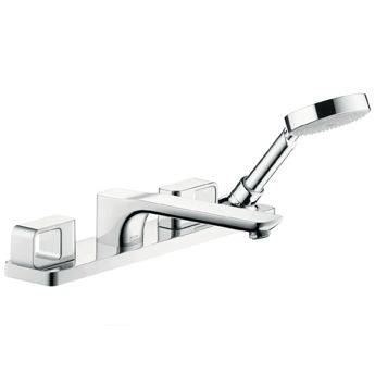 Urquiola 4-hole bath rim faucet