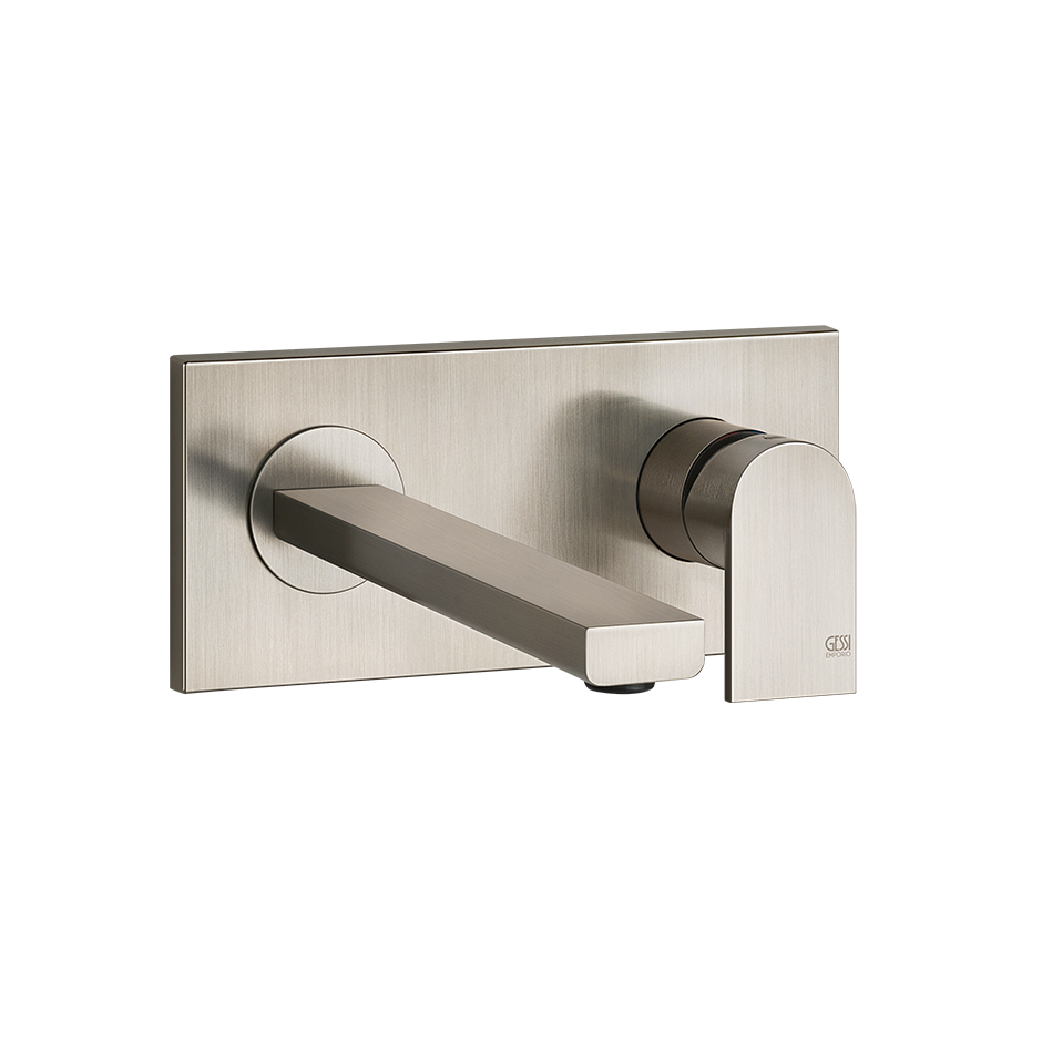 Emporio Via Manzoni concealed single lever faucet with spout left, projection 148mm