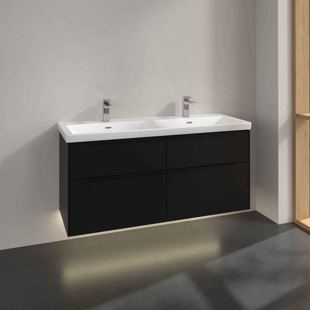 Subway 3.0 vanity unit 1272 x 576 x 478mm, with LED lighting