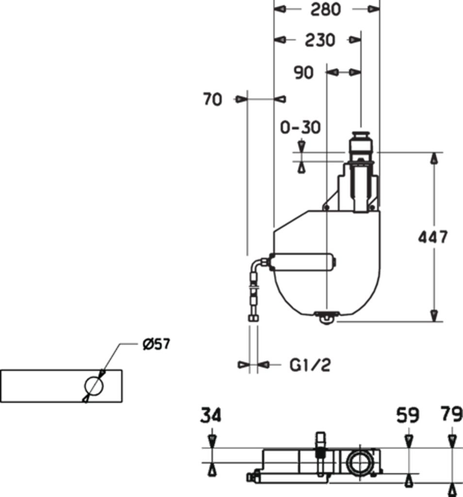 Roll box for hose