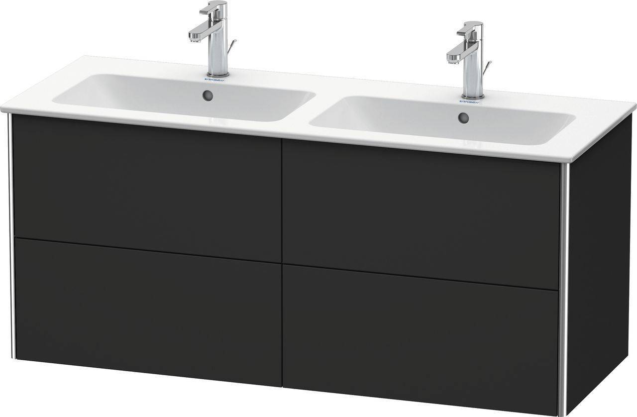 XSquare wall-hung vanity unit for Me by Starck double washbasin