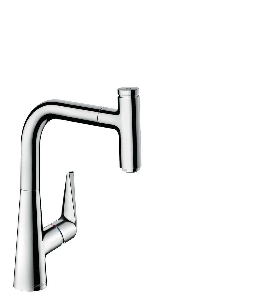 Single lever kitchen mixer 220 with pull-out spout Talis S 72822000