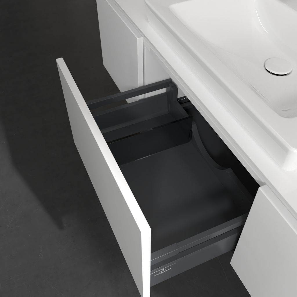 Legato vanity unit with 3 drawers