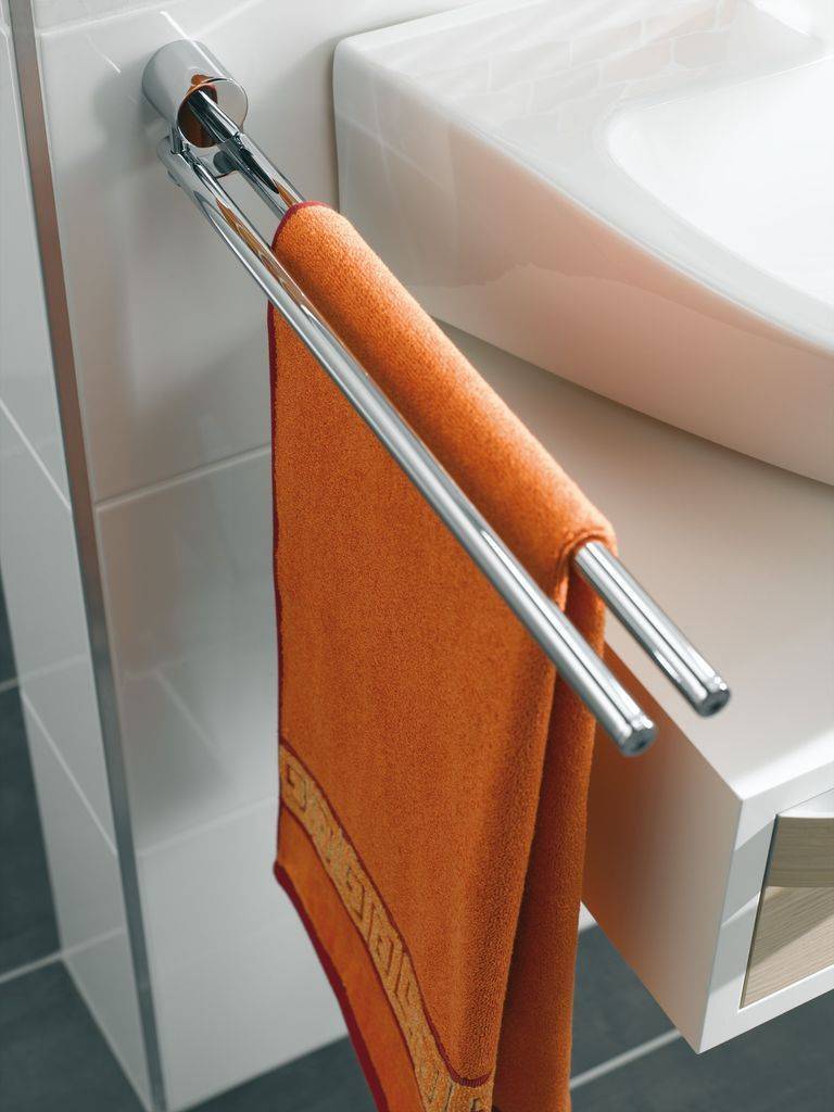 rondo 2 towel rail 464mm