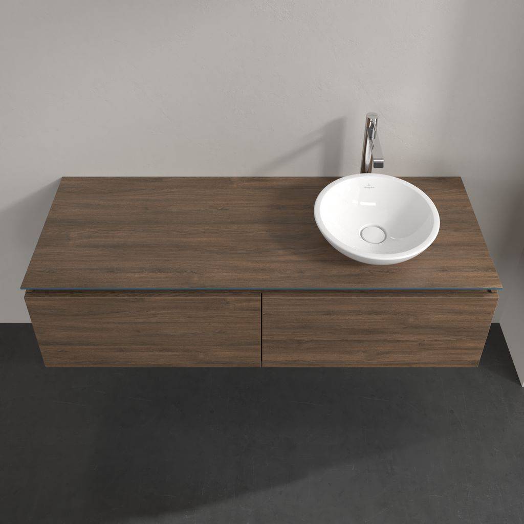 Legato vanity unit 1400x380x500 with 2 pull-outs