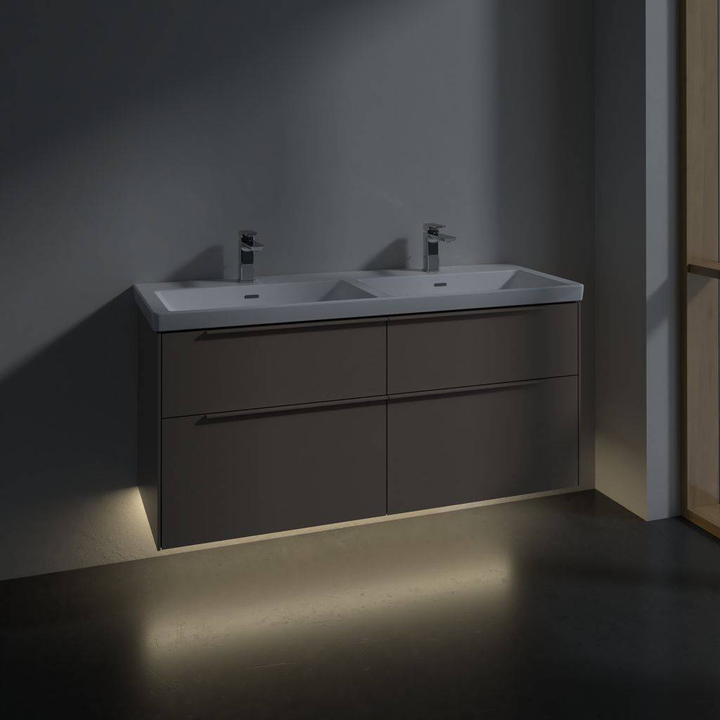 Subway 3.0 vanity unit 1272 x 576 x 478mm, with LED lighting