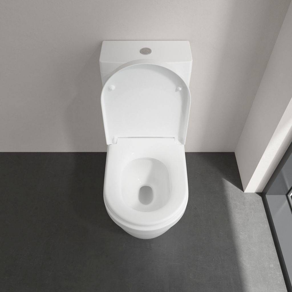 Architectura WC seat white with Quick Release and SoftClose function