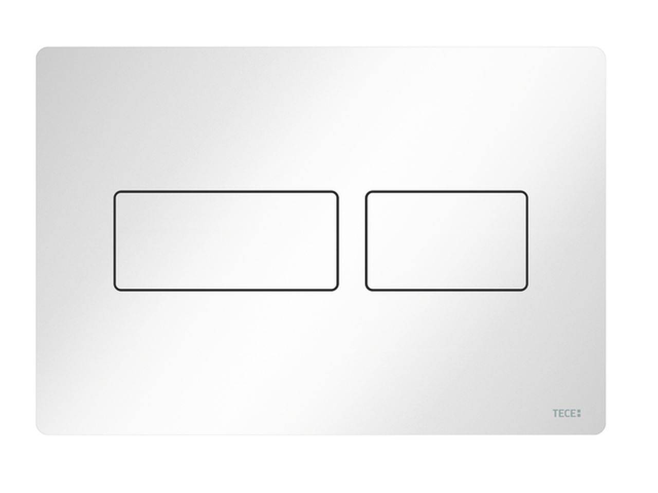 TECEsolid WC actuating plate for dual-flush technology