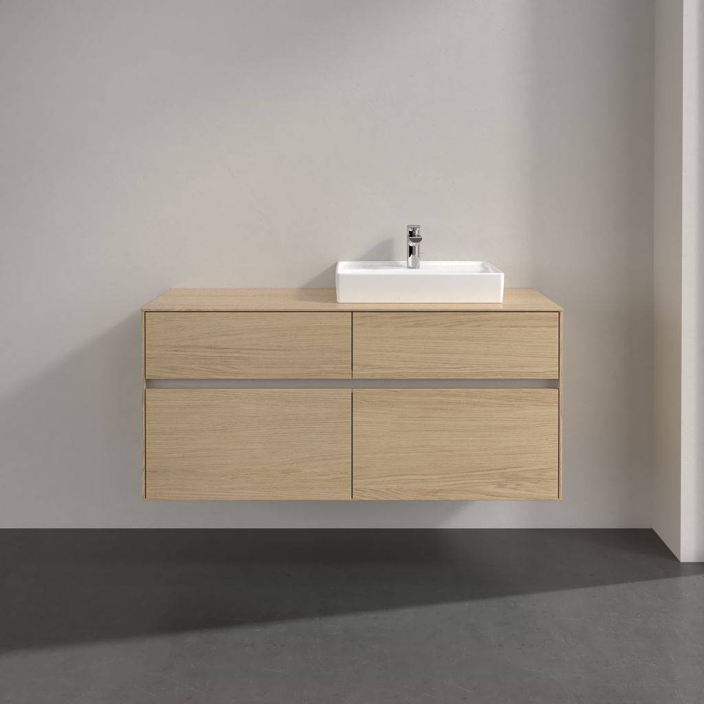 Collaro vanity unit 1200 x 548 x 500mm, with LED lighting