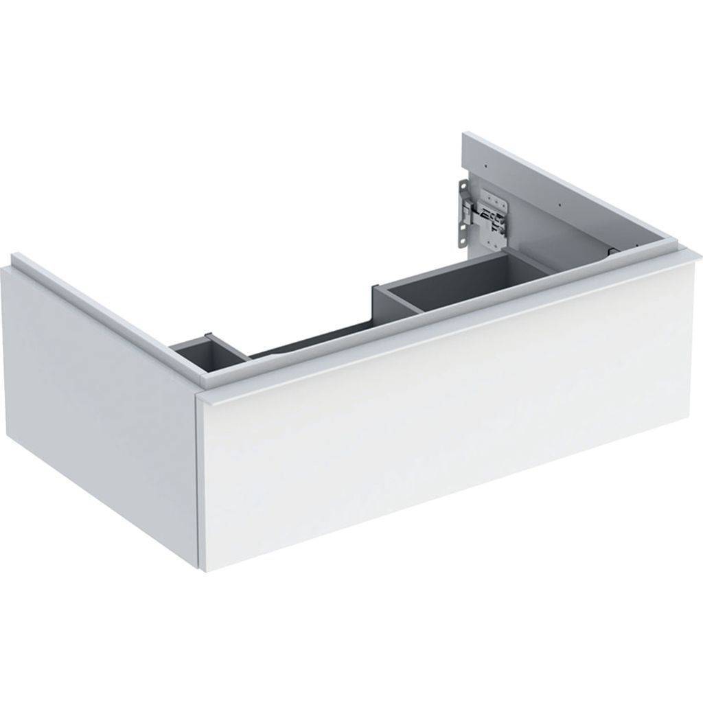 iCon vanity unit for washbasin, with one drawer, 75cm