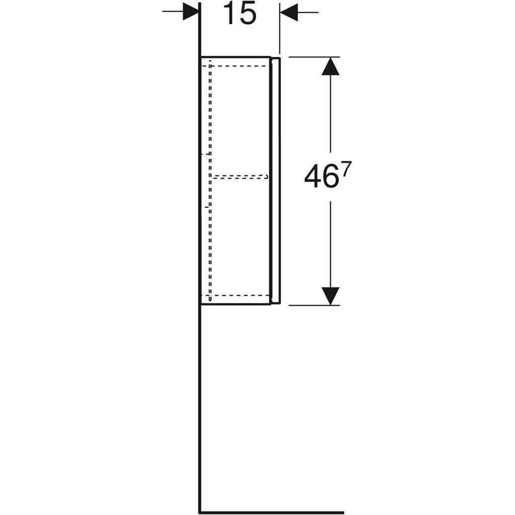 icon Hängeschrank 15cm tief