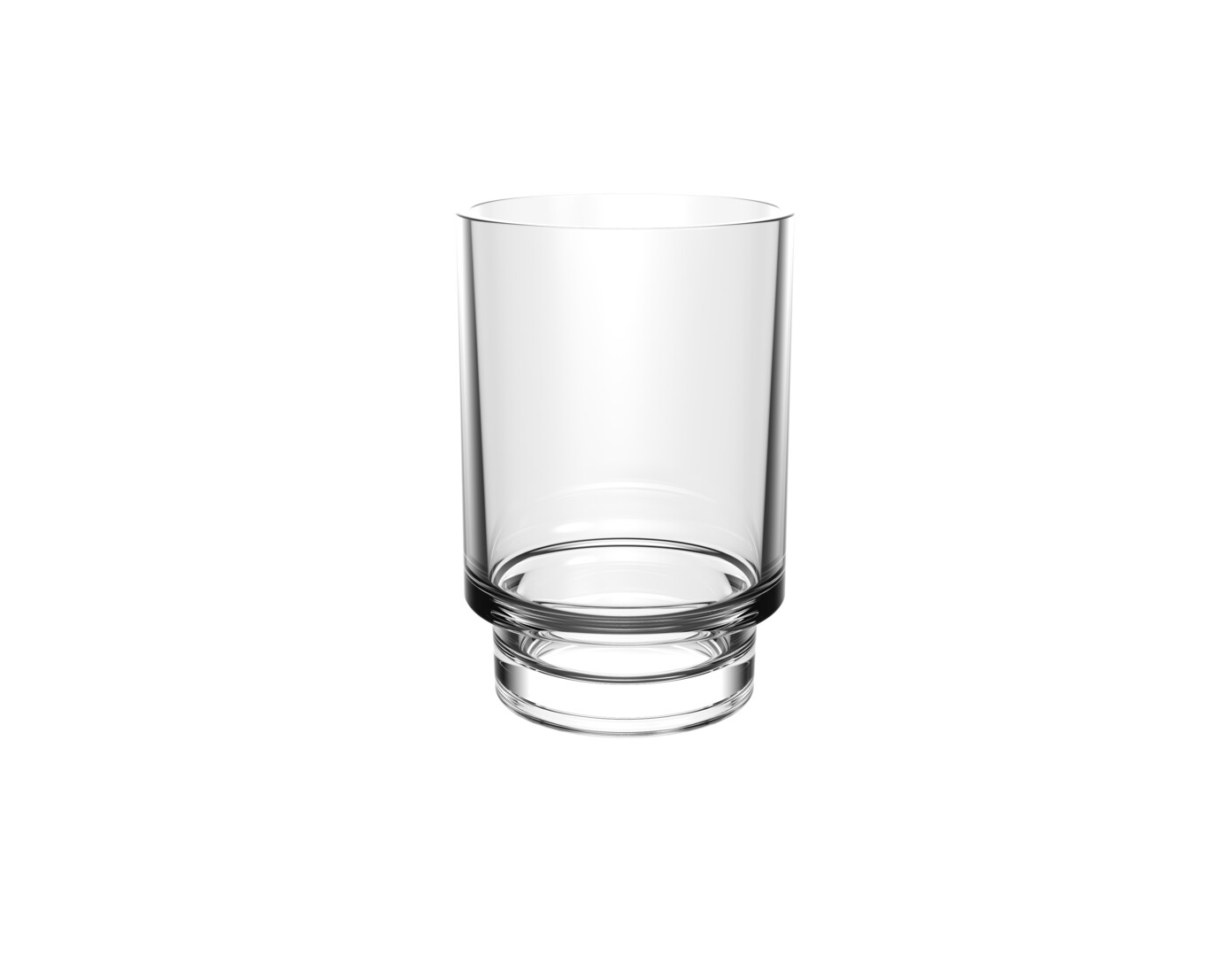 Mouthwash glass round