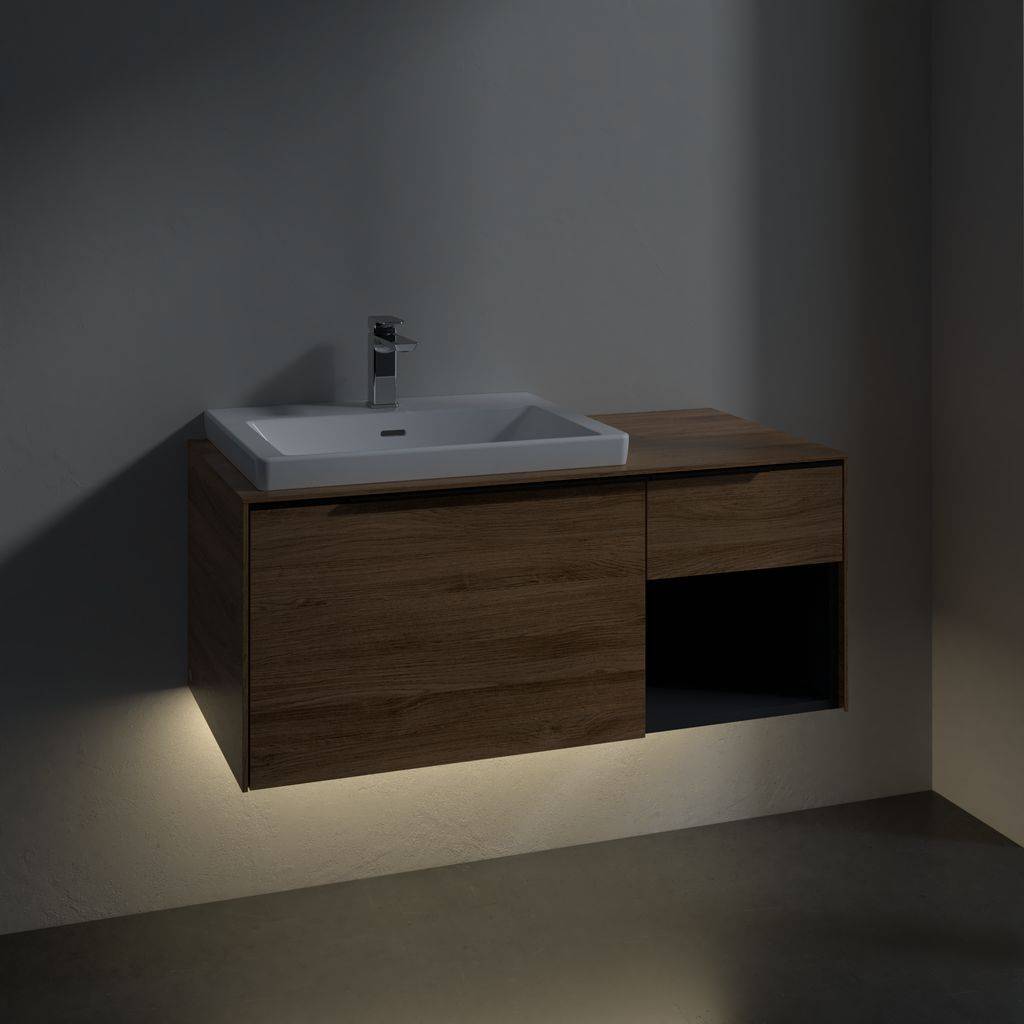 Subway 3.0 vanity unit 1001 x 422.5 x 516mm, with LED lighting