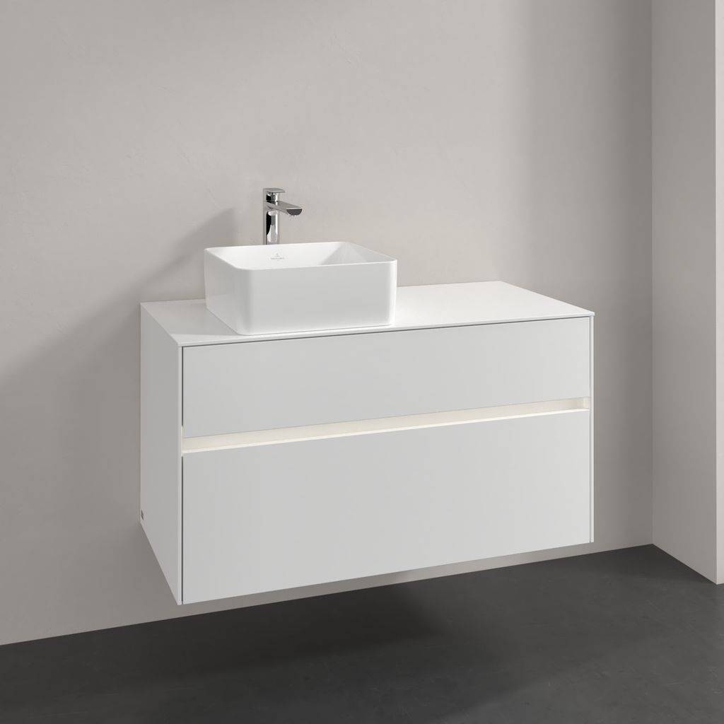 Collaro vanity unit 1000 x 548 x 500mm, with LED lighting