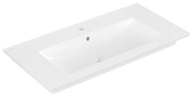 Venticello cabinet washbasin 1000x500mm Stone white CeramicPlus