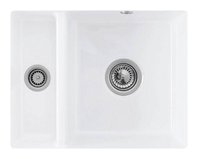 Subway 60 XU kitchen sink, with drain set with excenter operation, 545 x 440mm