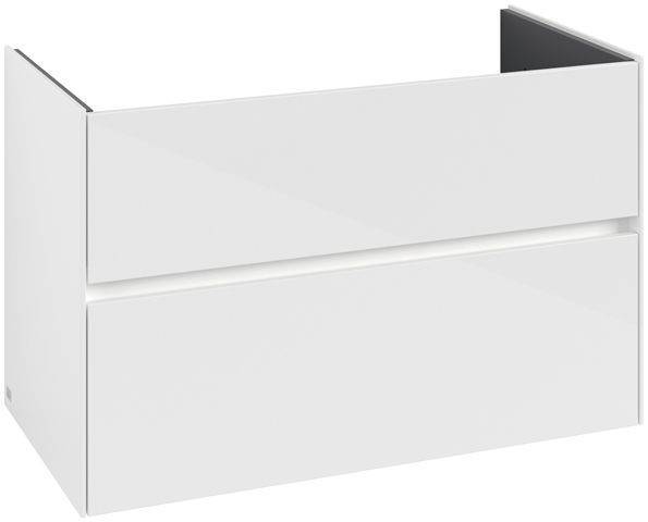 Collaro Waschtischunterschrank 961 x 480 x 610mm, mit LED Beleuchtung