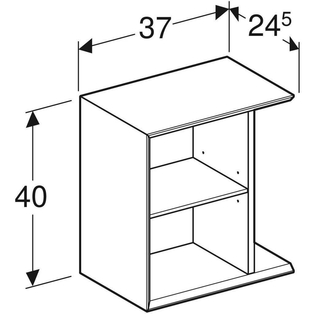 icon side element 24,5cm deep