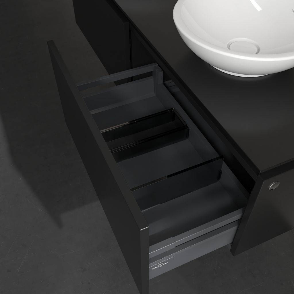 Legato vanity unit 1400x380x500 with 2 pull-outs