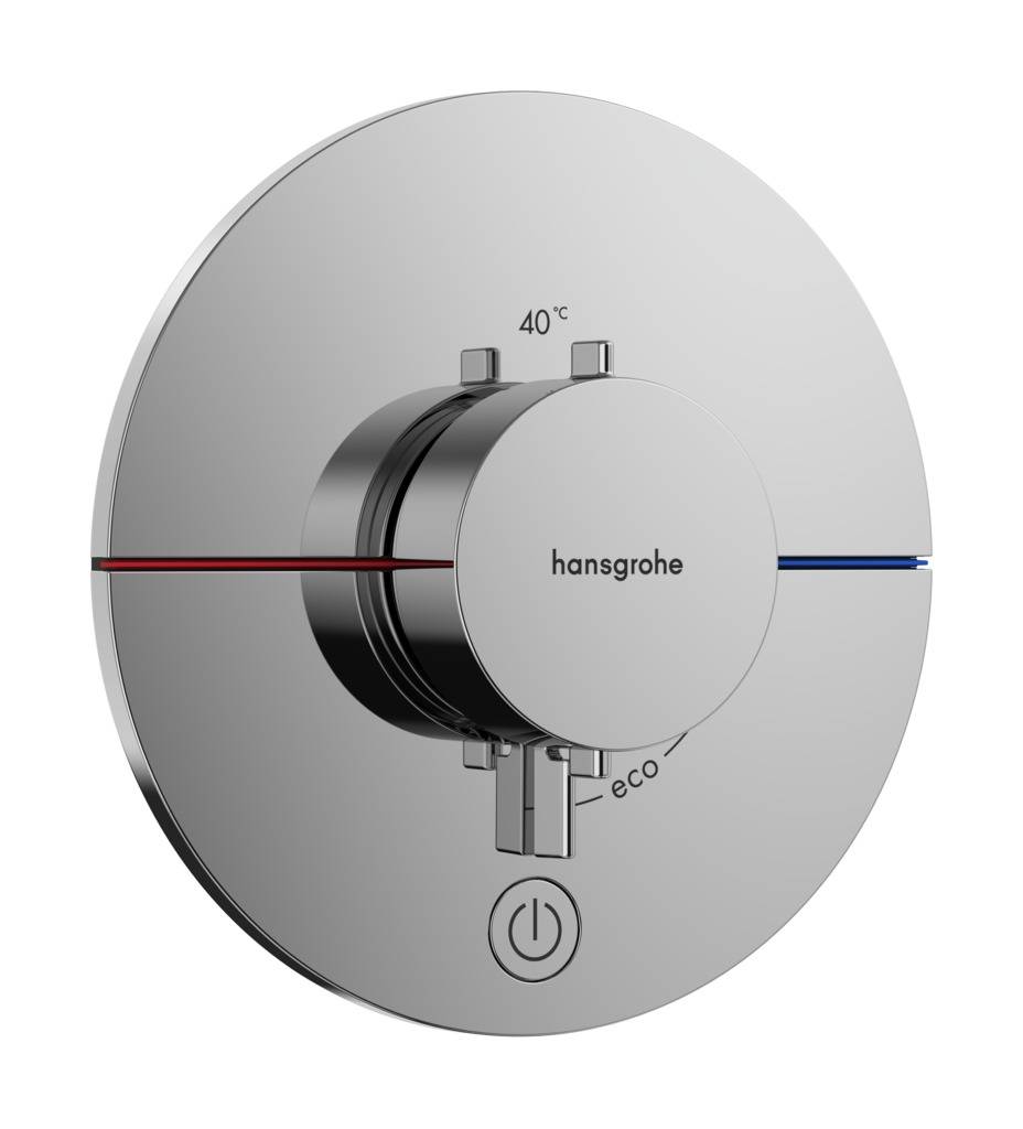 ShowerSelect Comfort S Thermostat Unterputz für 1 Verbraucher und einen zusätzlichen Abgang