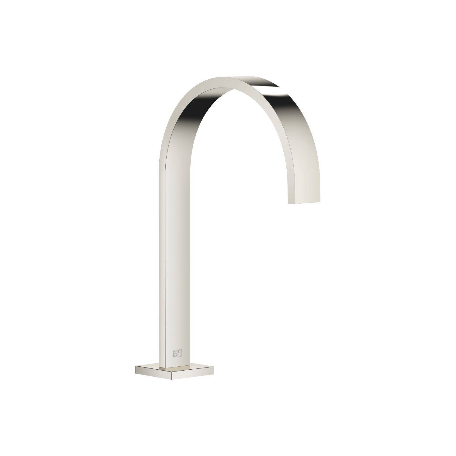 MEM pedestal washbasin spout with pop-up waste