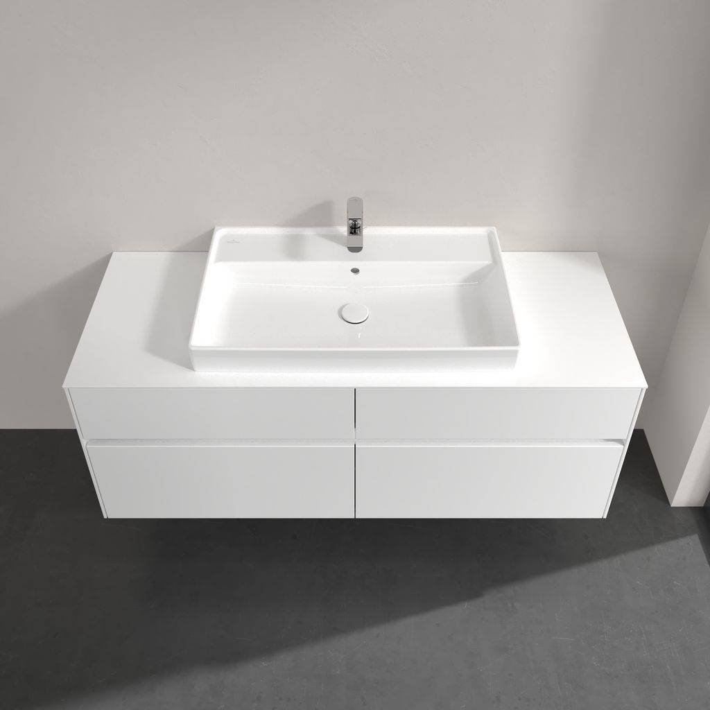 Collaro vanity unit 1400 x 548 x 500mm, with LED lighting