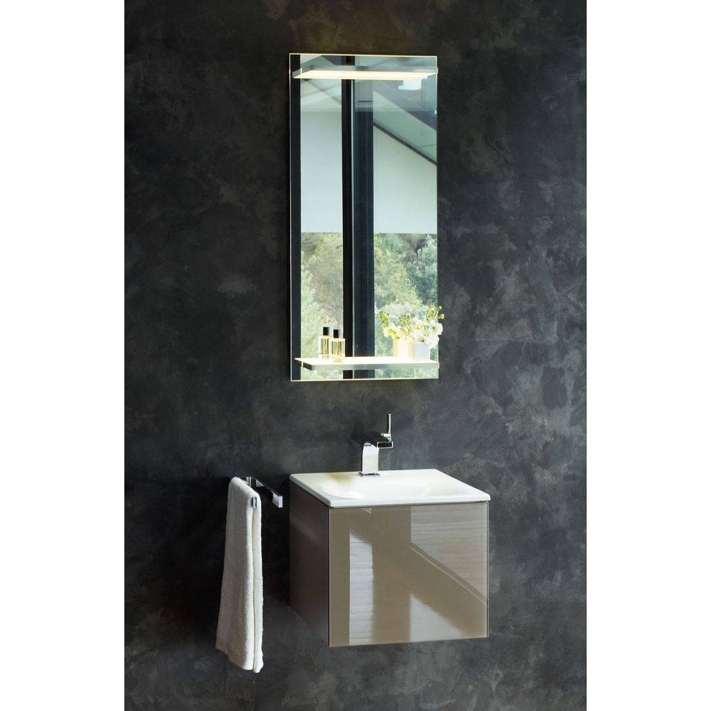 Edition 11 Light mirror with shelf, 11198001500, 435 x 900 x 128mm